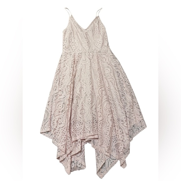 Express Dresses & Skirts - Express Lace Dress in light pink